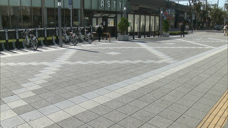 現金受け渡し場所に指定された静岡駅北口