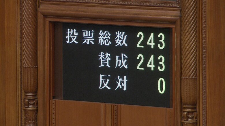 参院本会議　全会一致で「旅券法改正案」可決、成立