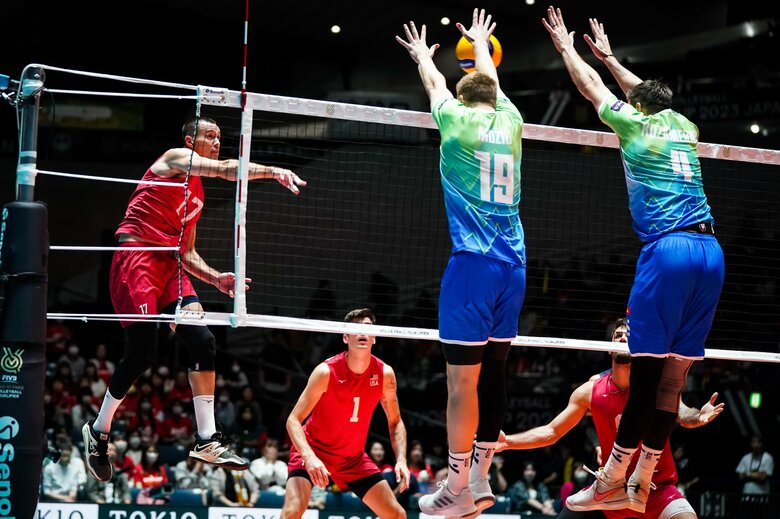 今シーズンから日本でプレーする ジェスキー（写真：©️FIVB）