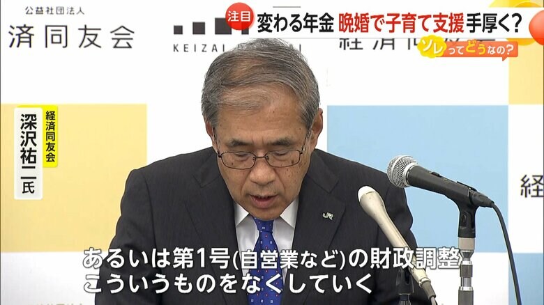 経済同友会は「第3号被保険者制度」の段階的な廃止を求めた