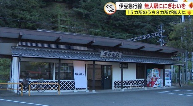 伊豆急行 蓮台寺駅（下田市）
