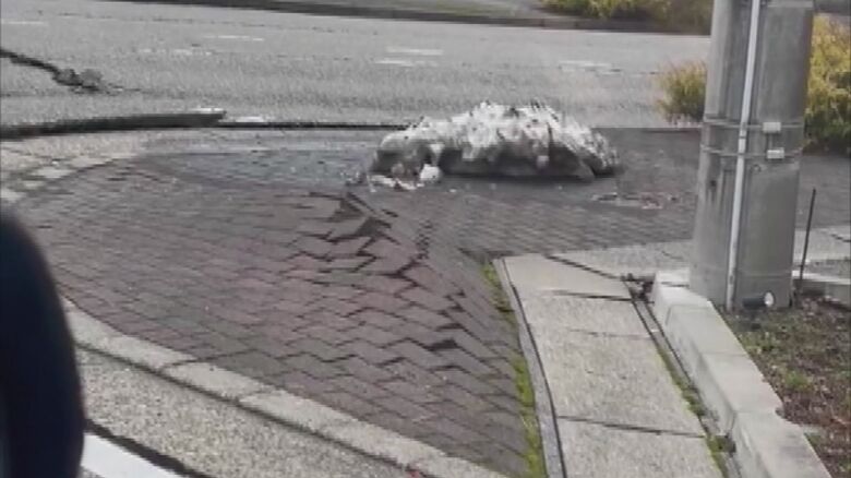 新潟市西区（視聴者撮影）