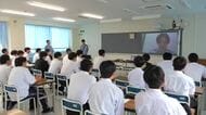 エネルギーへの関心を次世代に　関西電力が敦賀工業高校で出前授業　電子機械化2年生が原子力発電の仕組みや地球温暖化を学ぶ