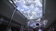 バスがプラネタリウムに…車内に広がる満天の星空　癒やしを届け利用客回復へ【岡山発】