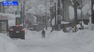 最強・最長寒波　日本海側を中心に大雪再びピーク　北陸道など除雪作業で通行止めも