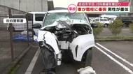 軽乗用車が電柱に衝突　運転していた男性（66）が意識不明の重体　大分県佐伯市