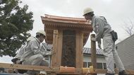 熊本地震から10年　被災した大分市の神社の鳥居とほこら　熊本の高校の生徒が新たに製作