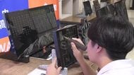 創立100周年を迎えた岩手中学校・高校　生徒が記念碑に校章刻む「南部点刻」に挑戦　岩手・盛岡市