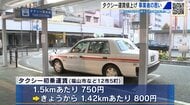 今日からタクシー運賃値上げ　呉市・福山市などの地域　賃金アップやドライバー確保に繋げる狙い　広島