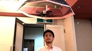 雨の日に手ぶら?手で持たないドローン傘の開発者に聞いた
