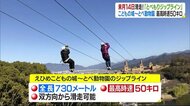 こどもの城~とべ動物園の上空を滑走!「とべもりジップライン」3月14日オープン【愛媛】