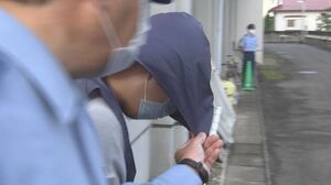 複数の土足の跡は複数犯を偽装か 強盗殺人などの疑いで男を送検 大分・宇佐市