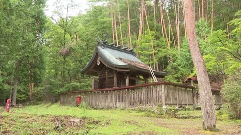 「悔しいですね」神社の屋根はがし銅板盗む“罰当たり”な犯行　県内で被害相次ぎ防犯対策検討の矢先に　長野・大鹿村