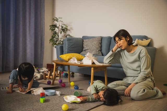 親に合わせ、子供の寝る時間が遅くなってはいないだろうか