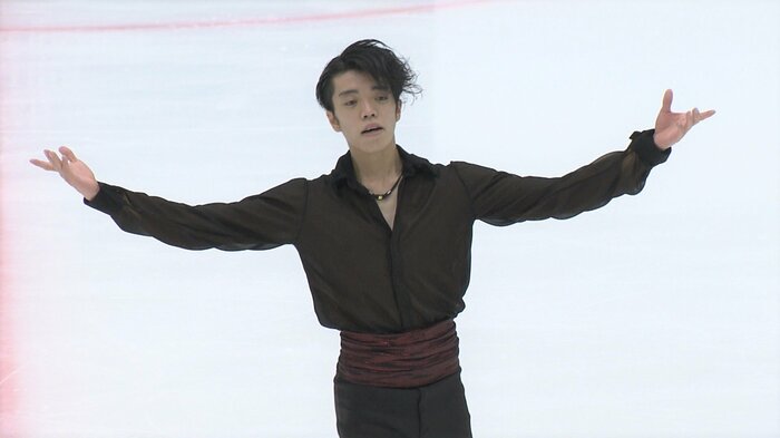 シニア男子で優勝した坪井聖弥