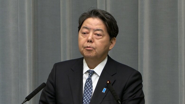 【速報】林官房長官　米国の相互関税一時停止「前向きに受け止めている」　引き続き関税見直しを求める考えを強調｜FNNプライムオンライン