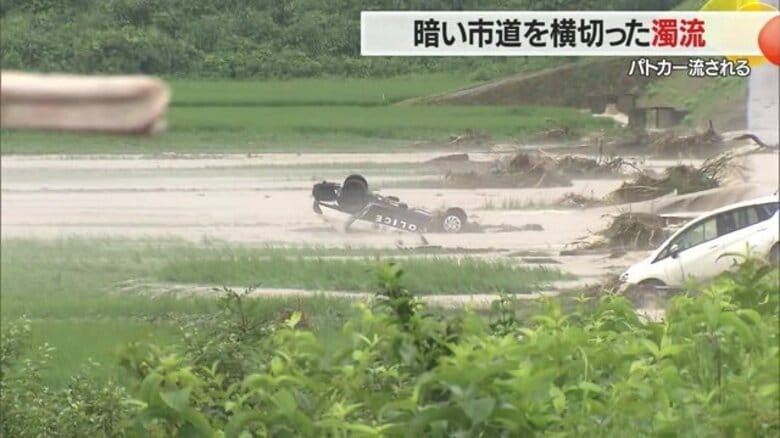 「パトカーが流された」警察官2人死亡　濁流が“見えなかった”可能性　大雨特別警報のなか救助に向かい…【山形発】｜FNNプライムオンライン
