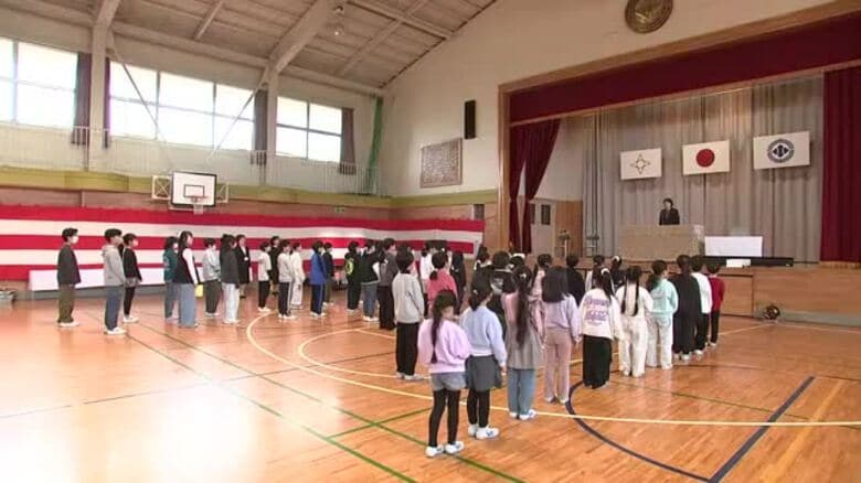 小学校で始業式ピーク　県内186校で新学期スタート　岩手県｜FNNプライムオンライン