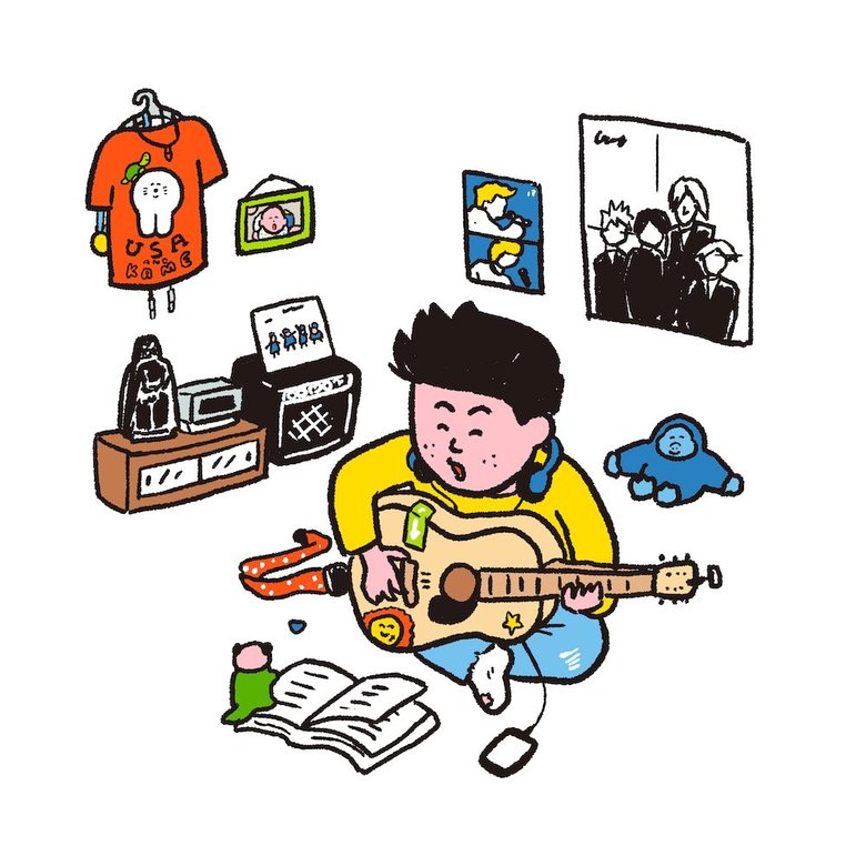17歳では音楽に夢中 画像:たろう(な気分)