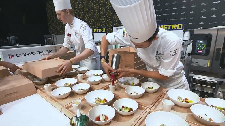 テイクアウトメニューに取り組む各国のシェフら