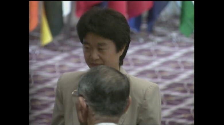 宇宙飛行士の向井千秋さん