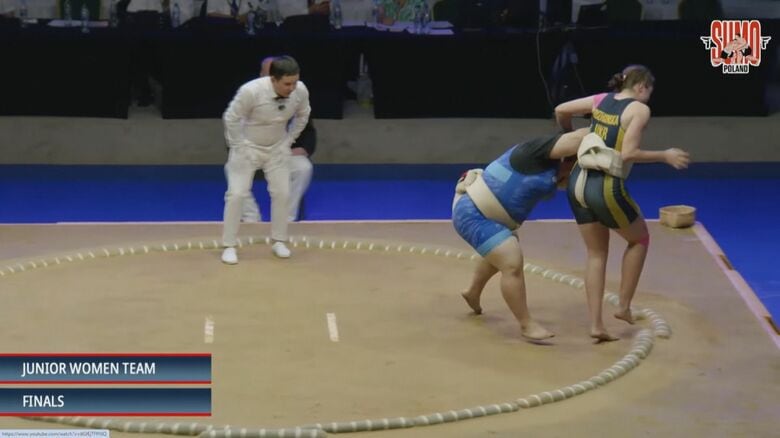 世界ジュニア大会の決勝（Youtubeより）