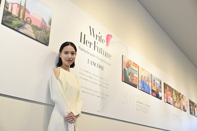 「ランコム 美肌菌 ステーション」POP UP イベント開催記念  ～ランコム ミューズ 5年目を迎える戸田恵梨香さんとの軌跡～