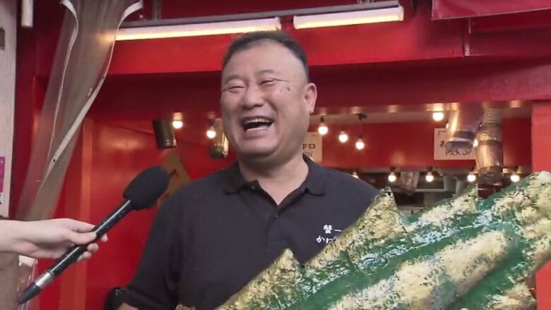 大阪かに源 武田源社長