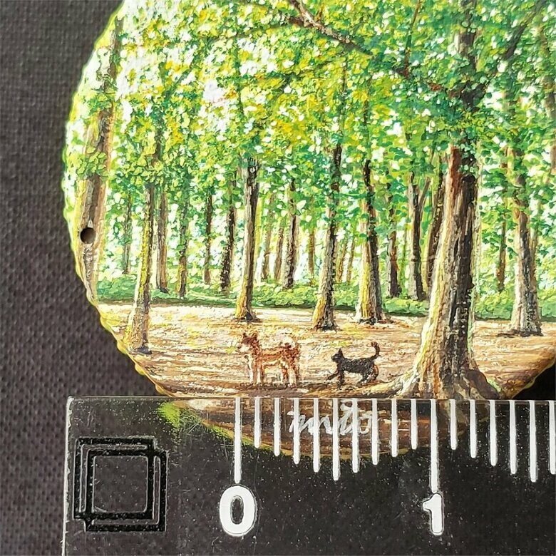 緻密に描かれている