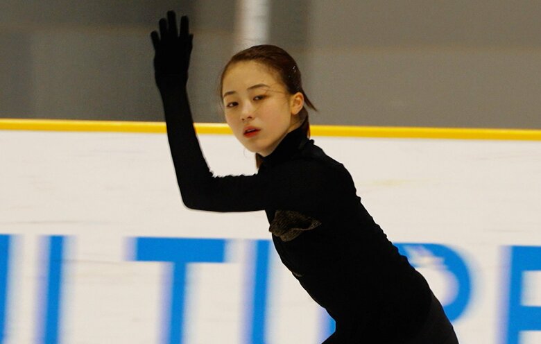 曲かけ練習をする上薗