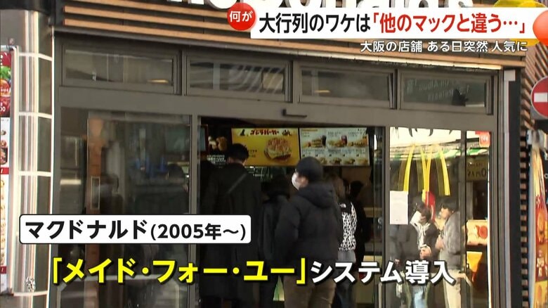 多くの客が注文を待っていた