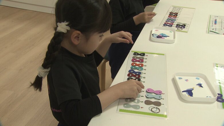 たくさんの色からお気に入りを選ぶのも楽しい
