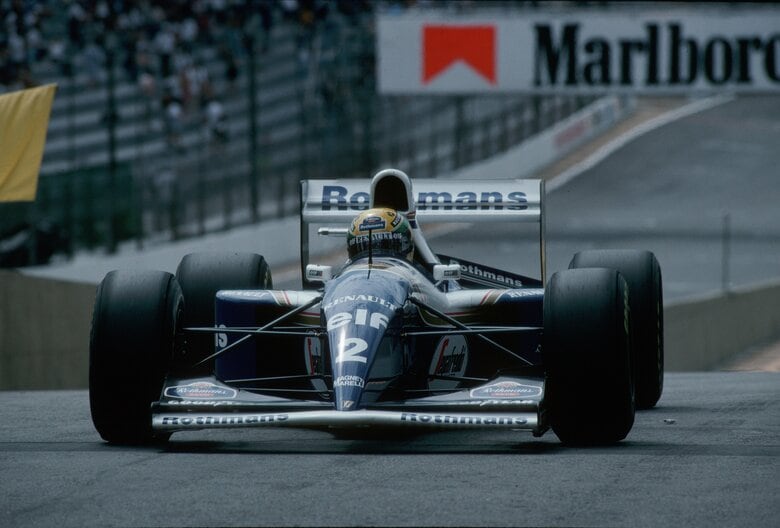 1994年 ウィリアムズに移籍して母国GPに臨んだ