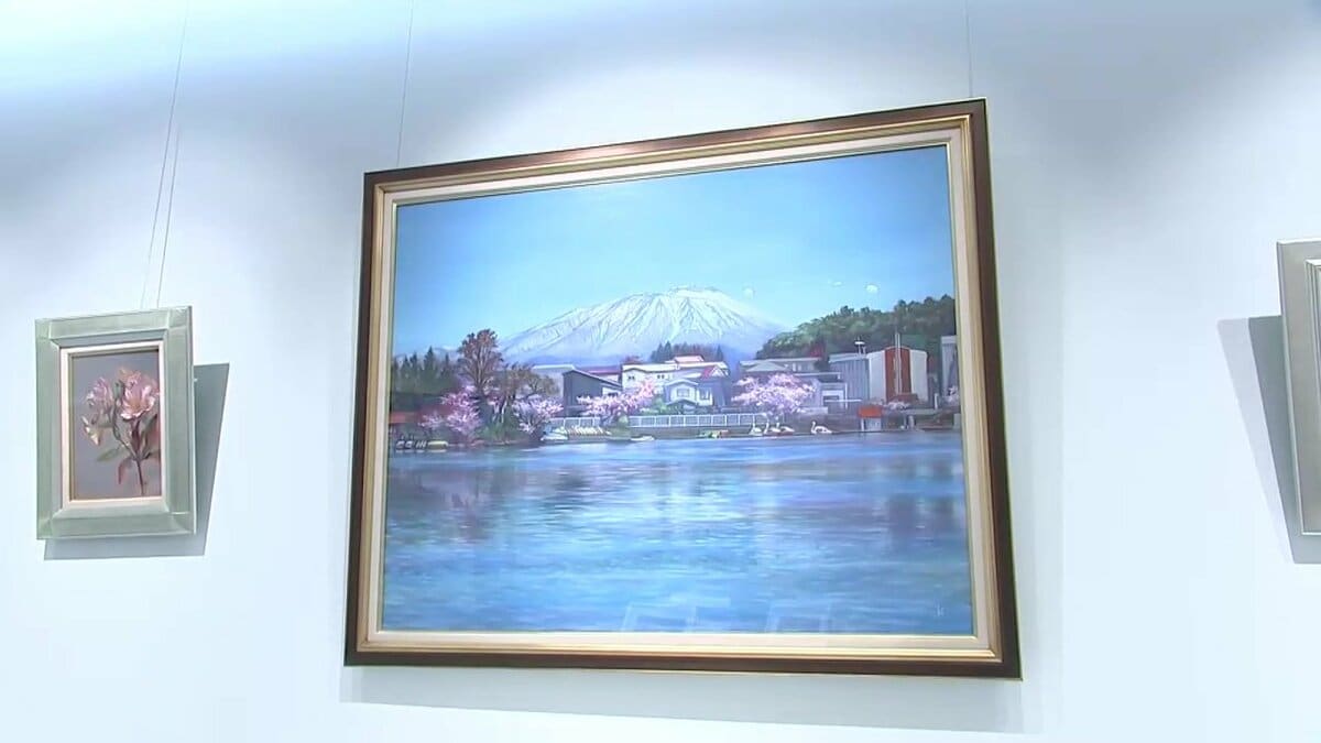 村上紘一さんの油彩画作品展 盛岡市在住の画家 岩手県｜FNNプライム