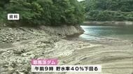 山国川で8年ぶりに取水制限　耶馬溪ダム貯水率40%下回る　梅雨明け以降の雨不足で　大分