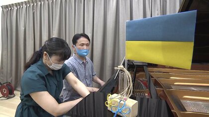 ウクライナの人を元気づけたい…演奏動画を配信　「音楽は世界を変える力がある」と信じて【宮崎発】