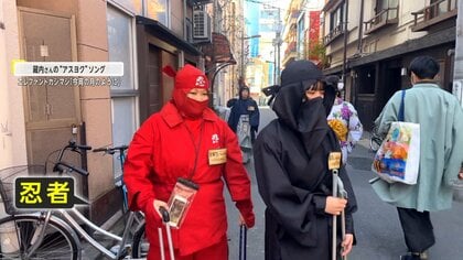 浅草を練り歩く“時代劇のコスプレ”集団…街が綺麗なことには人々の創意