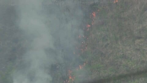 岩手・大槌町の山火事1600ヘクタール焼失　午後から一時雨の予報　発生から6日目も延焼拡大