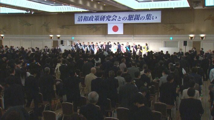 自民党「安倍派」のパーティー（2022年）