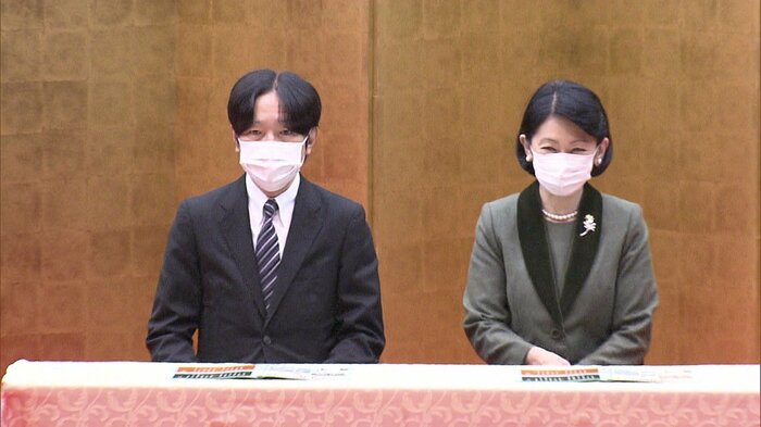 開校150周年記念式典に出席された秋篠宮ご夫妻(12月3日 東京・中央区)