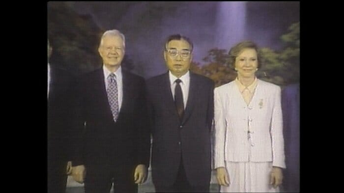 金日成主席とカーター元大統領が会談(1994年6月)