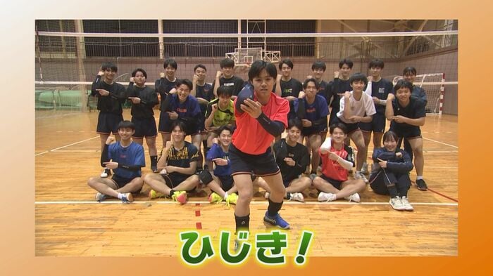 2024年の取材時、一発芸で盛り上げてくれたムードメーカー角掛選手