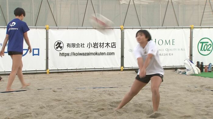 セッターの山入端心音選手（2年）