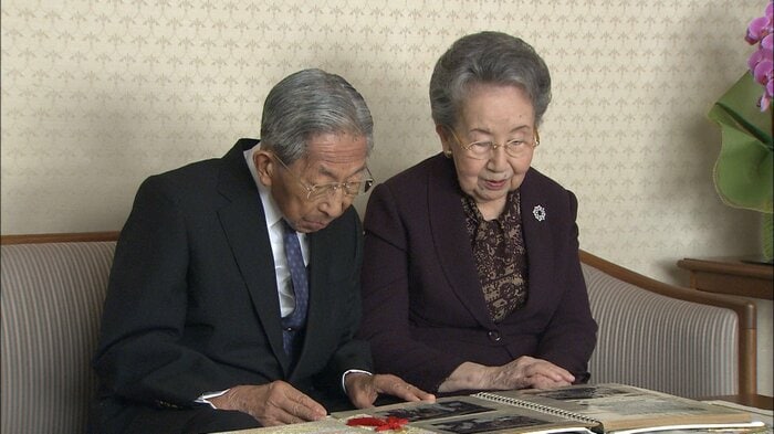 75年の長きにわたり連れ添われた