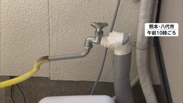 熊本地震からあすで1カ月　八代市の上水道断水は解消も井戸水利用の約4400戸で断水続く｜FNNプライムオンライン
