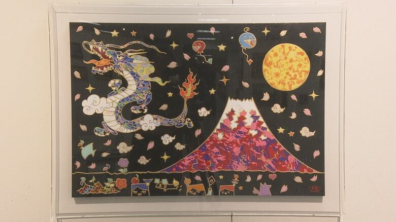 絵画や版画など約400点…人気のアート作品を集めたチャリティー展示販売会 名鉄百貨店で10/6まで｜FNNプライムオンライン