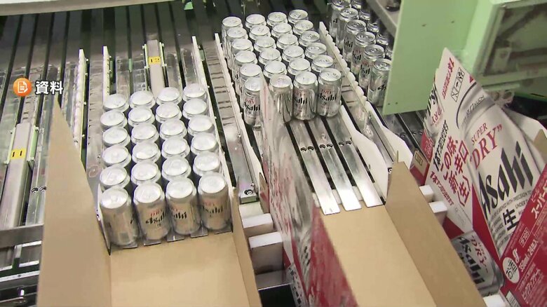 お歳暮ギフトにもシステム障害の影響…アサヒビールは「スーパードライ」3商品のみ　サントリー・サッポロは一部商品の発売休止｜FNNプライムオンライン