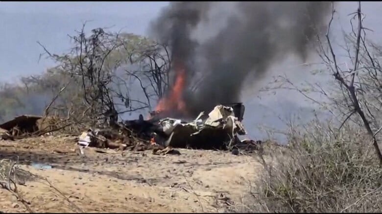 ペルー「ナスカの地上絵」遊覧飛行に向かっていた小型機が墜落　観光客ら13人全員死亡｜FNNプライムオンライン