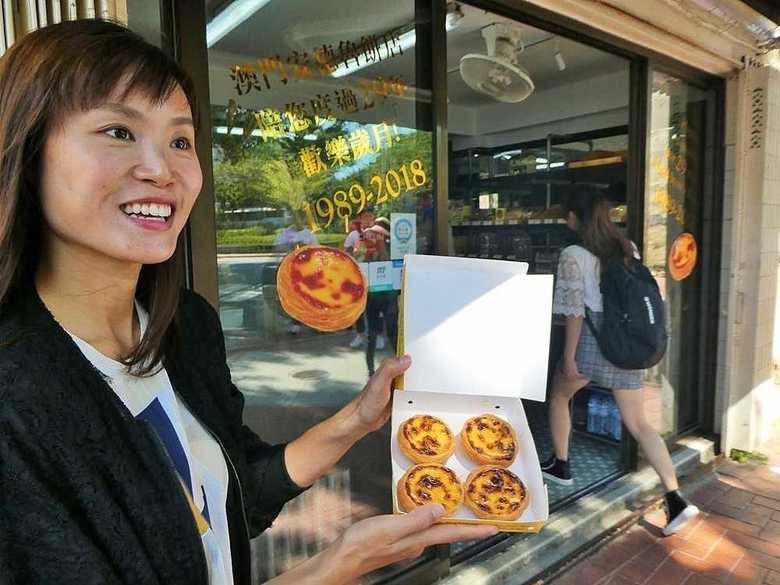 1日2万個が売れるエッグタルト。さらなる売り上げ増に?