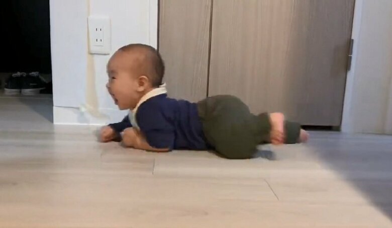 笑顔でずりばい
